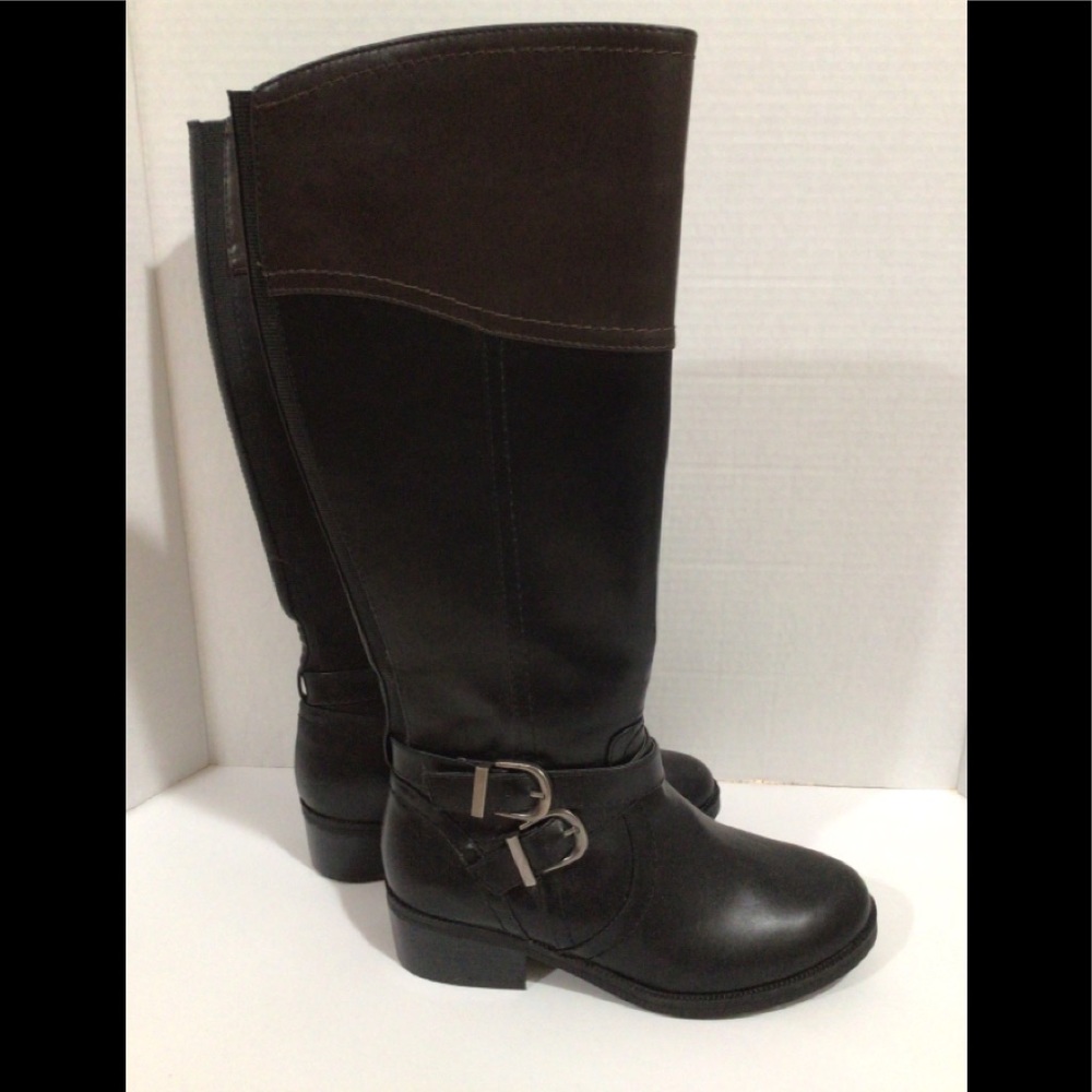 NWOT Riding Two Tone Boots